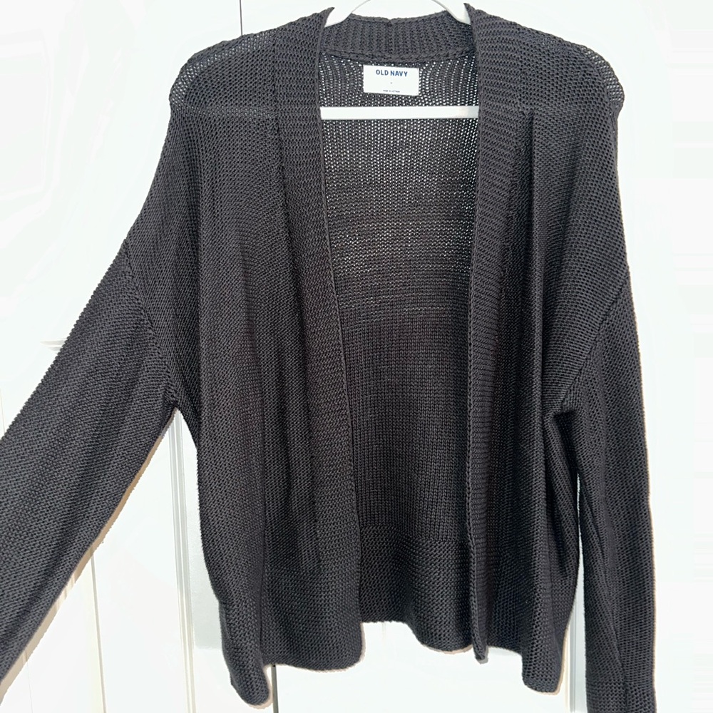 Old Navy Women's Charcoal Cardigan